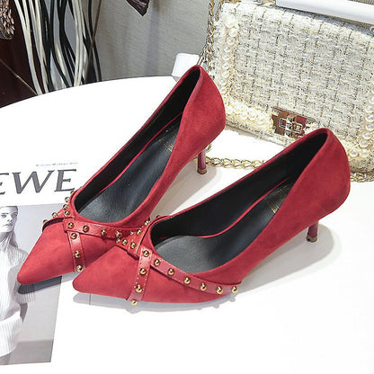 VERTIGE — Escarpin Stiletto Pointe Signature