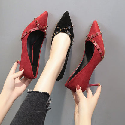 VERTIGE — Escarpin Stiletto Pointe Signature